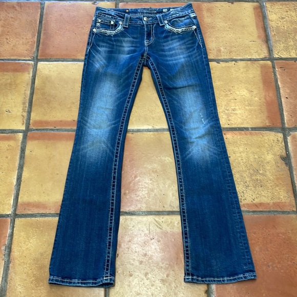 Miss Me Signature Boot Cut Jeans - Picture 3 of 11